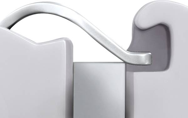 A cross-section shows rectangular wire on the bracket.